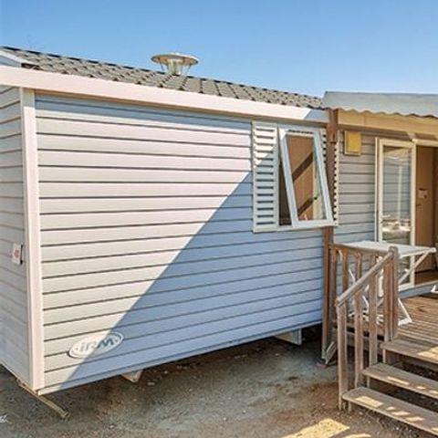 MOBILHOME 6 personnes - Comfort XL | 2 Ch. | 4/6 Pers. | Terrasse surélevée