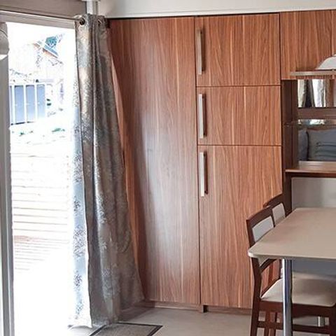 MOBILHOME 6 personnes - Mobil-home | Premium | 3 Ch. | 6 Pers. | Terrasse surélevée | 2 SDB | Clim.