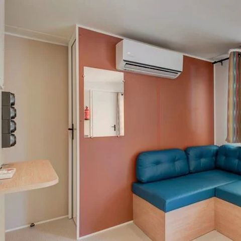 MOBILHOME 6 personnes - Comfort XL | 3 Ch. | 6 Pers. | Terrasse surélevée | Clim. | TV
