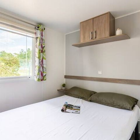 MOBILHOME 6 personnes - Comfort | 3 Ch. | 6 Pers. | Terrasse surélevée | Clim.