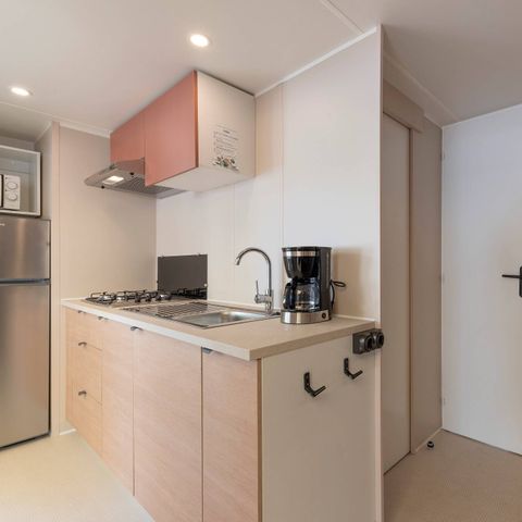 MOBILHOME 6 personnes - Comfort | 3 Ch. | 6 Pers. | Terrasse surélevée | Clim.