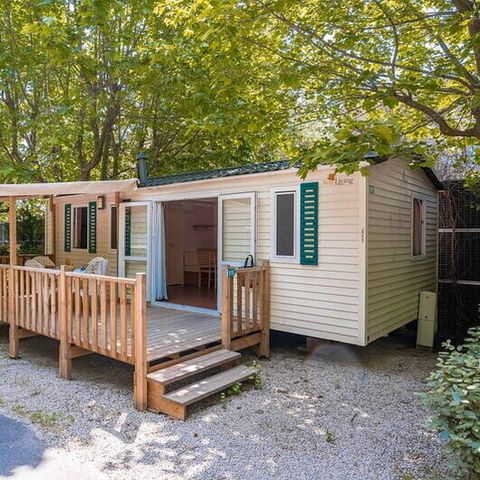 MOBILHOME 6 personnes - Classic | 2 Ch. | 4/6 Pers. | Terrasse surélevée