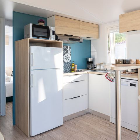MOBILHOME 4 personnes - Panorama CONFORT Climatisé - Vue Lagune.