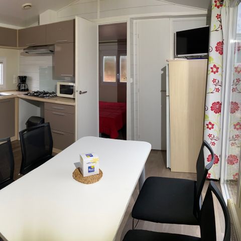 MOBILHOME 6 personnes - CONFORT 36m² - 3 chambres - terrasse couverte