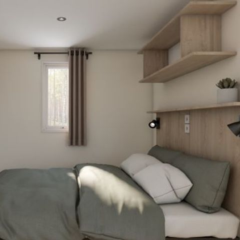 MOBILHOME 6 personnes - Premium - 33 m² (3 chambres) + Terrasse couverte