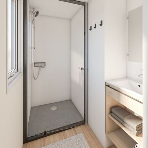 MOBILHOME 6 personnes - Premium - 33 m² (3 chambres) + Terrasse couverte
