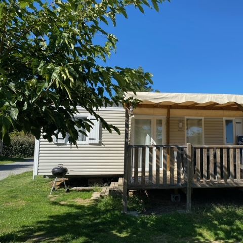 MOBILHOME 7 personnes - Premium - 36m² (3 ch. 6p) 2 sdb + Terrasse couverte
