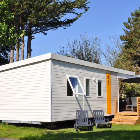 MOBILHOME 6 personnes - DECLICK avec terrasse semi-couverte