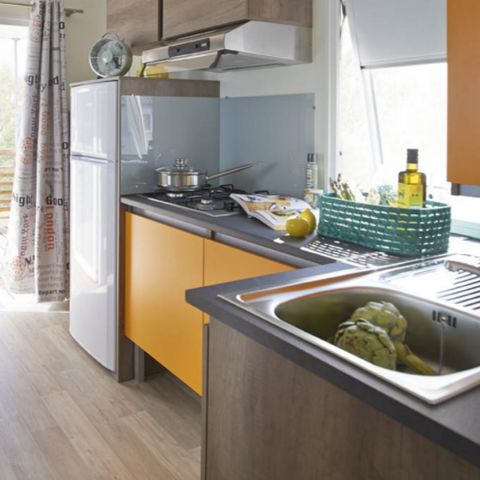 MOBILHOME 6 personnes - DECLICK avec terrasse semi-couverte