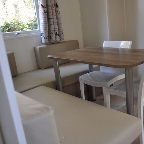 MOBILHOME 6 personnes - DECLICK avec terrasse semi-couverte