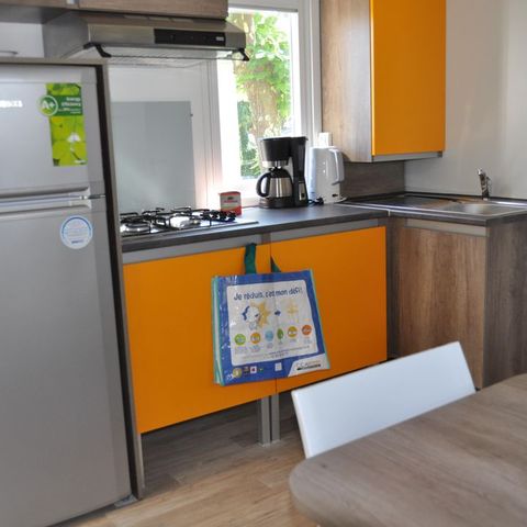 MOBILHOME 6 personnes - DECLICK avec terrasse semi-couverte