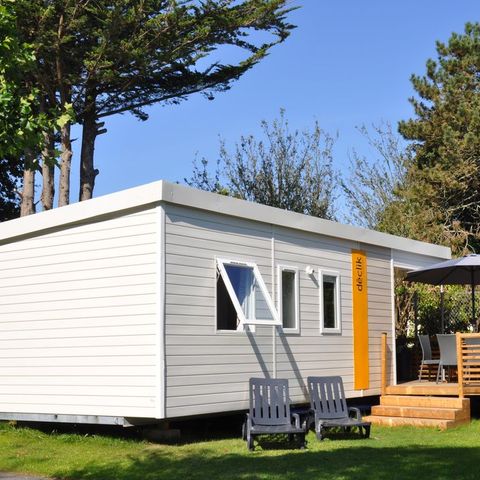 MOBILHOME 6 personnes - DECLICK avec terrasse semi-couverte