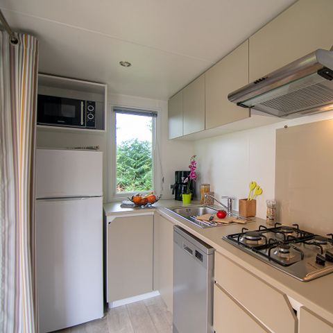 MOBILHOME 4 personnes - Cottage Privilège TV LV - 2 Chambres - 4 personnes