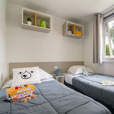 MOBILHOME 6 personnes - Cottage Privilège TV LV - 3 Chambres - 6 personnes