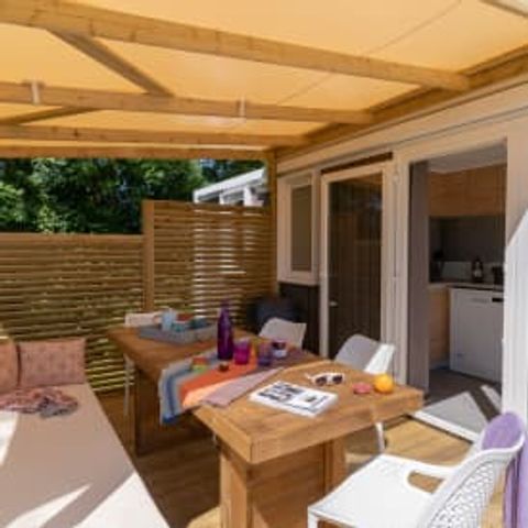 MOBILHOME 6 personnes - Cottage Naiade 6p 3ch 2Sdb Premium