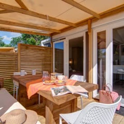 MOBILHOME 4 personnes - Cottage Naiade 4p 2ch 2Sdb Premium