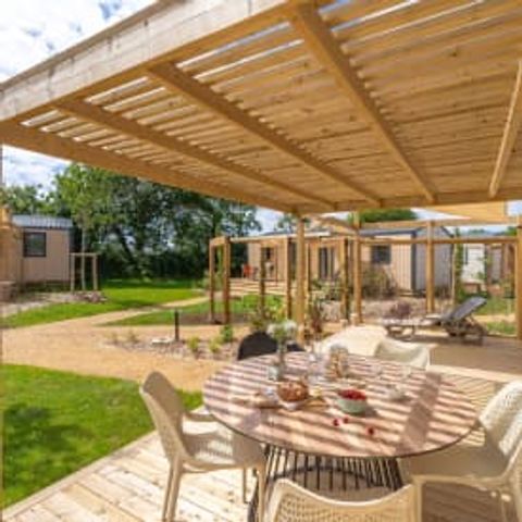 MOBILHOME 4 personnes - Cottage Rospico 4p 2ch 2Sdb  Premium