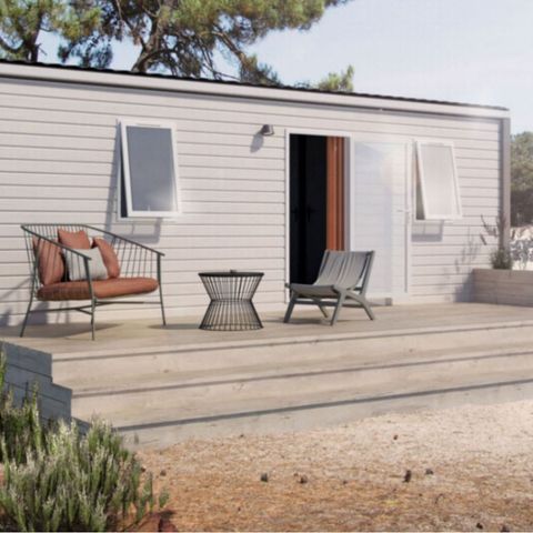MOBILHOME 7 personnes - Mobil-home Evasion+ 7 personnes 2 chambres 28m²