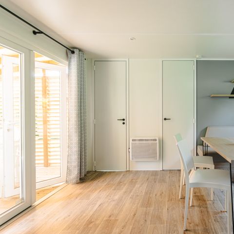 MOBILHOME 6 personnes - Mobil-home Grand Large Plus 34.5m² (3 chambres) (- de 3 ans) + TV + Terrasse + lave-vaisselle + clim 6 pers