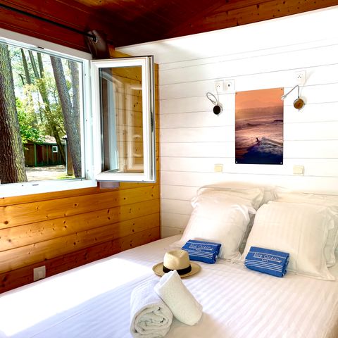CHALET 5 personnes - Chalet Anglet 4/5p - 2 Chambres - TV - Climatisation