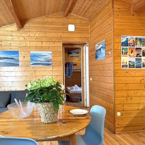 CHALET 5 personnes - Chalet Anglet 4/5p - 2 Chambres - TV - Climatisation