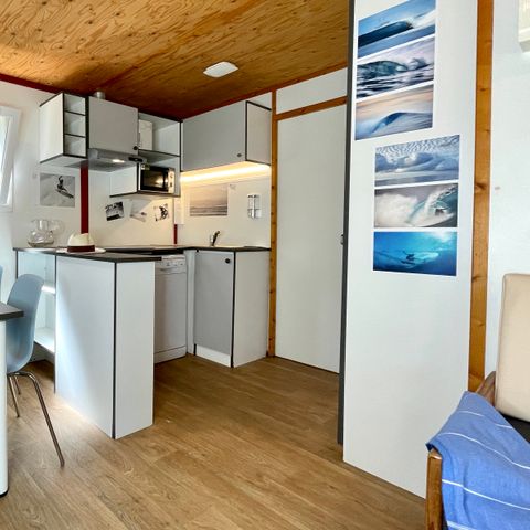 CHALET 5 personnes - Chalet Bali 4/5p - 2 Chambres - Climatisation