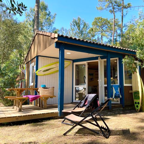CHALET 5 personnes -  Chalet Teahupoo 4/5p - 2 Chambres - TV - Climatisation