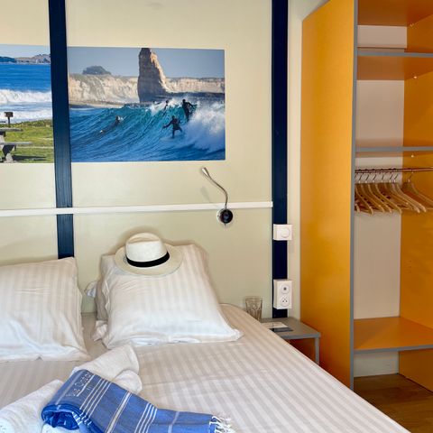 CHALET 5 personnes - Chalet Californie 4/5p - 2 Chambres - TV - Climatisation
