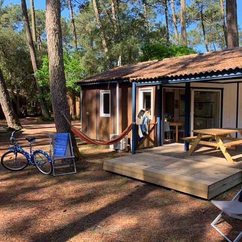 CHALET 5 personnes - Chalet Nazaré 4/5p - 2 Chambres - TV - Climatisation