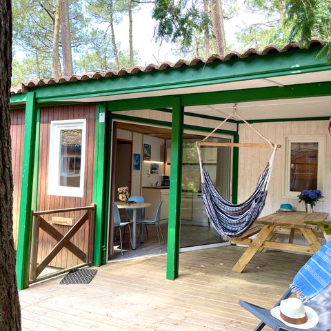 CHALET 5 personnes - Chalet Hossegor 4/5p - 2 Chambres - TV - Climatisation