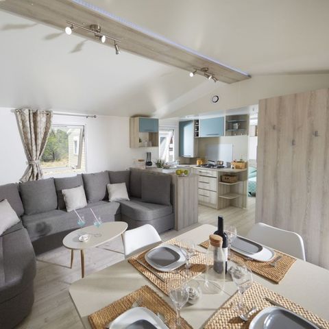 LODGE 6 personnes -  Cottage Loggia "Vue forêt" 6p - 3 chambres - TV - Climatisation