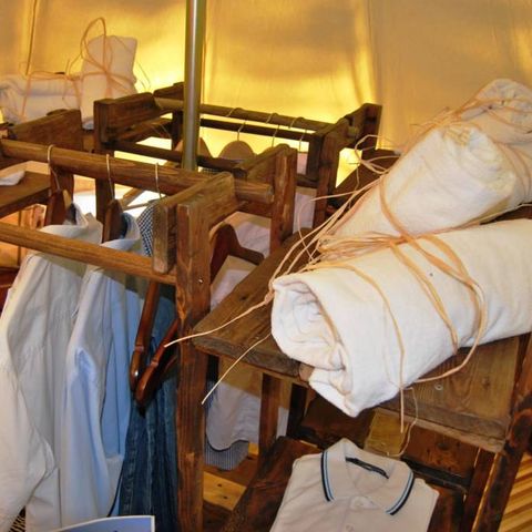 TENTE TOILE ET BOIS 4 personnes - BELLA TENT - Sans sanitaires