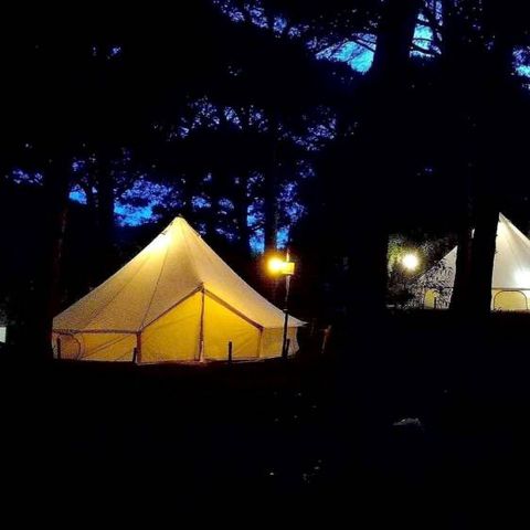 TENTE TOILE ET BOIS 4 personnes - BELLA TENT - Sans sanitaires