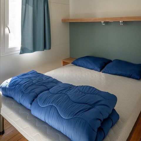 MOBILHOME 6 personnes - Comfort | 2 Ch. | 4/6 Pers. | Terrasse surélevée | Clim.