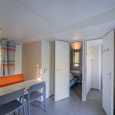 MOBILHOME 6 personnes - Comfort | 2 Ch. | 4/6 Pers. | Terrasse surélevée | Clim.