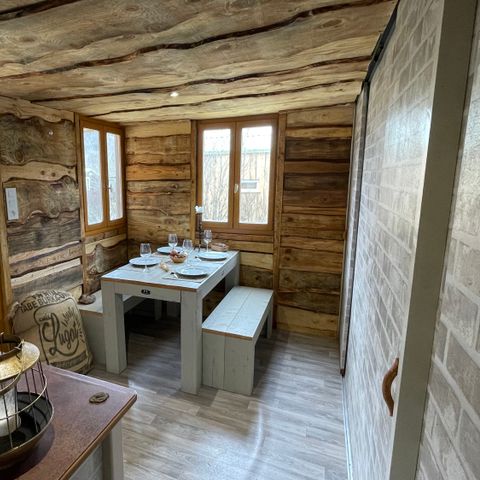 CHALET 4 personnes - AILME - La cabane insolite des Druides