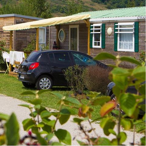 MOBILHOME 6 personnes - Cottage Séquanie  - 32m² - 3 chambres pour les grandes familles