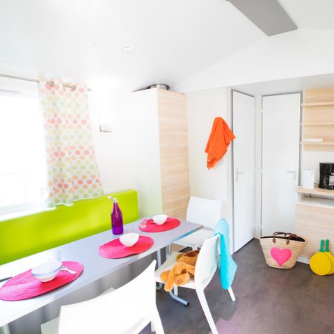 MOBILHOME 6 personnes - Cottage Séquanie  - 32m² - 3 chambres pour les grandes familles