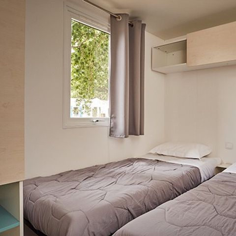 Mobilhome 6 personnes - Mobil-home | Comfort | 3 Ch. | 6 Pers. | Terrasse surélevée | Clim. | TV