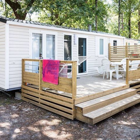 Mobilhome 4 personnes - Mobil-home | Comfort | 2 Ch. | 4 Pers. | Terrasse surélévée non couverte