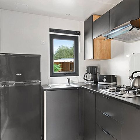 MOBILHOME 4 personnes - Ultimate | 2 Ch. | 4 Pers. | Terrasse Couverte | 2 SDB | Clim. | TV