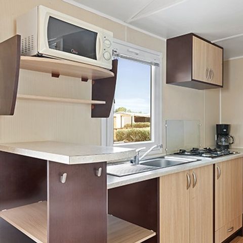 MOBILHOME 4 personnes - Comfort XL | 2 Ch. | 4 Pers. | Terrasse surélevée