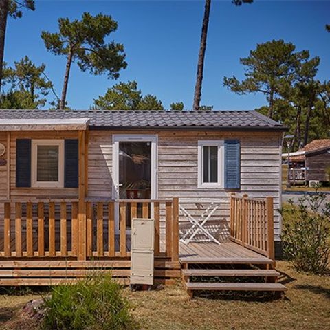 MOBILHOME 4 personnes - Comfort XL | 2 Ch. | 4 Pers. | Terrasse surélevée