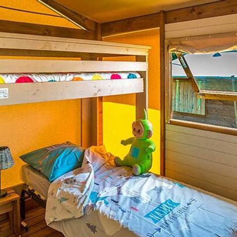 LODGE 5 personnes - Tente Lodge | 2 Chambres | Capacité 4/5 personnes | Sans Salle de Bain