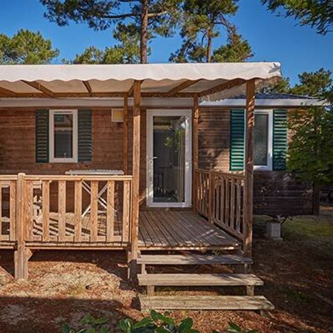 MOBILHOME 6 personnes - Comfort | 2 Ch. | 4/6 Pers. | *Terrasse surélevée *| 1 SDB | Clim.