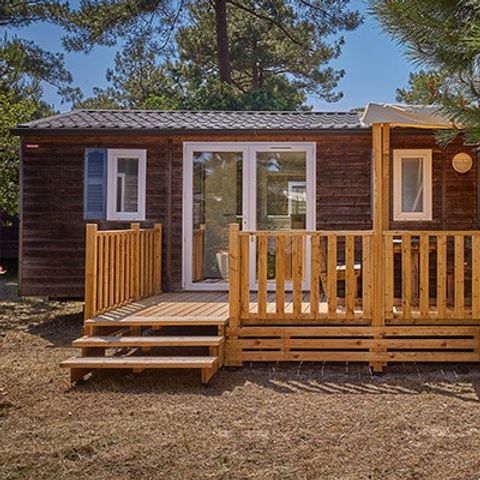 MOBILHOME 6 personnes - Comfort XL | 3 Ch. | 6 Pers. | Terrasse surélevée