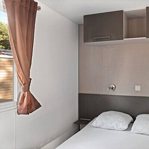 MOBILHOME 6 personnes - Comfort | 3 Ch. | 6 Pers. | Terrasse surélevée | 2 SDB | Clim.