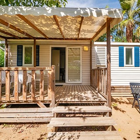 MOBILHOME 4 personnes - Comfort | 2 Ch. | 4 Pers. | Terrasse surélevée