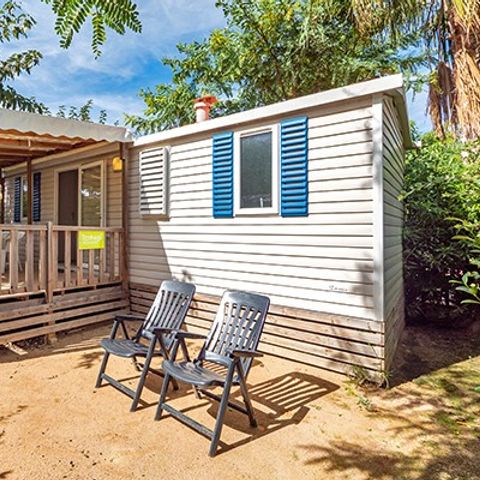 MOBILHOME 4 personnes - Comfort | 2 Ch. | 4 Pers. | Terrasse surélevée