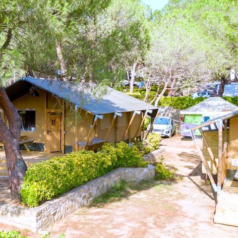 BUNGALOW TOILÉ 5 personnes - Safari Castell